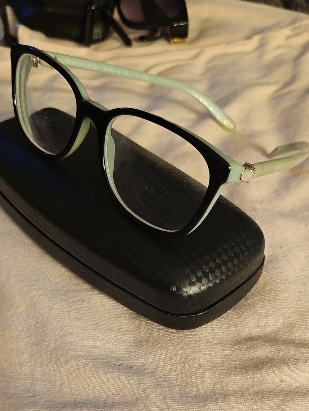 Tiffany & Co. TF2109-H-B Eyeglasses Opaline Pearl Frames! ! RARE!.